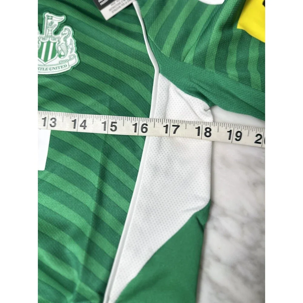 Adidas x Newcastle United FC 2025-26 Away Jersey Green Youth JJ2240 Youth Large